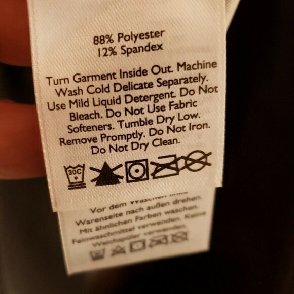 Eddie Bauer Womens Grey Geometric Athletic Leggings Medium - Picture 6 of 6